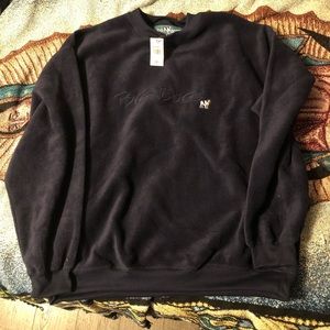 Vintage Blue Fleece Big Dogs Sweatshirt NWT